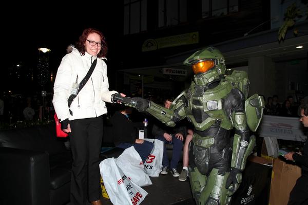Jerina Grewar - first Halo 4 owner worldwide